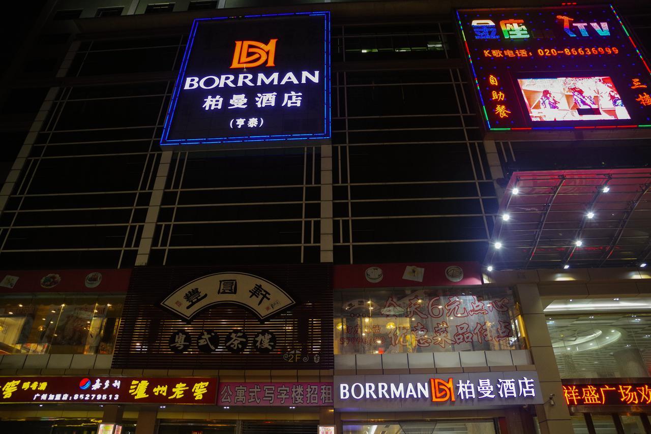 Borrman Hotel Guangzhou Tangxia Branch Exteriör bild